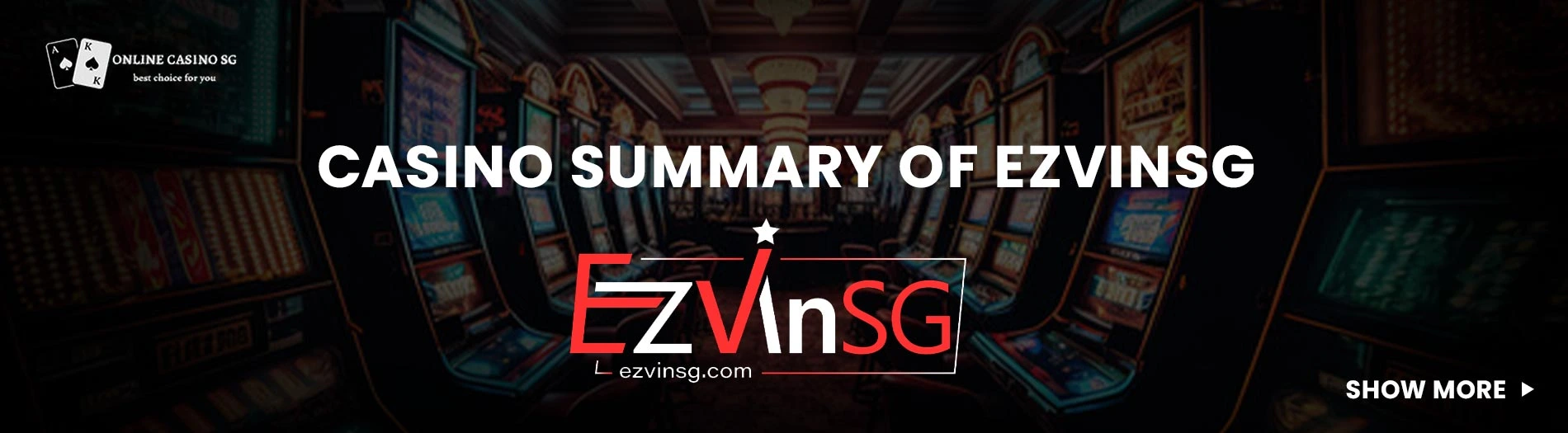 Read the review of Ezvinsg Online Casino.