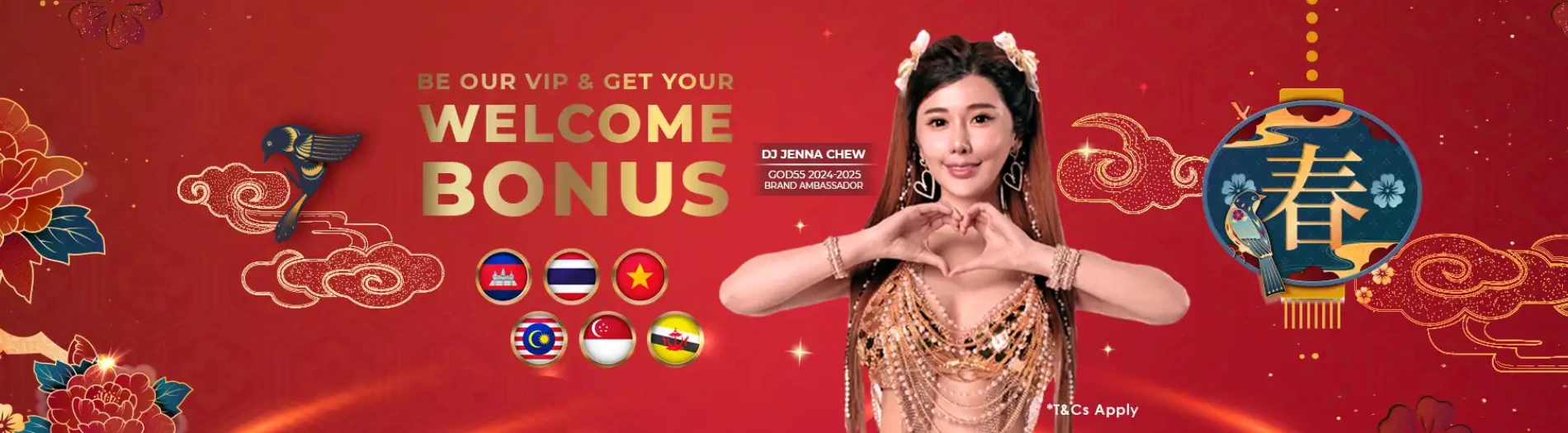 God55 Singapore offer welcome bonuses and VIP rewards for all loyal players.